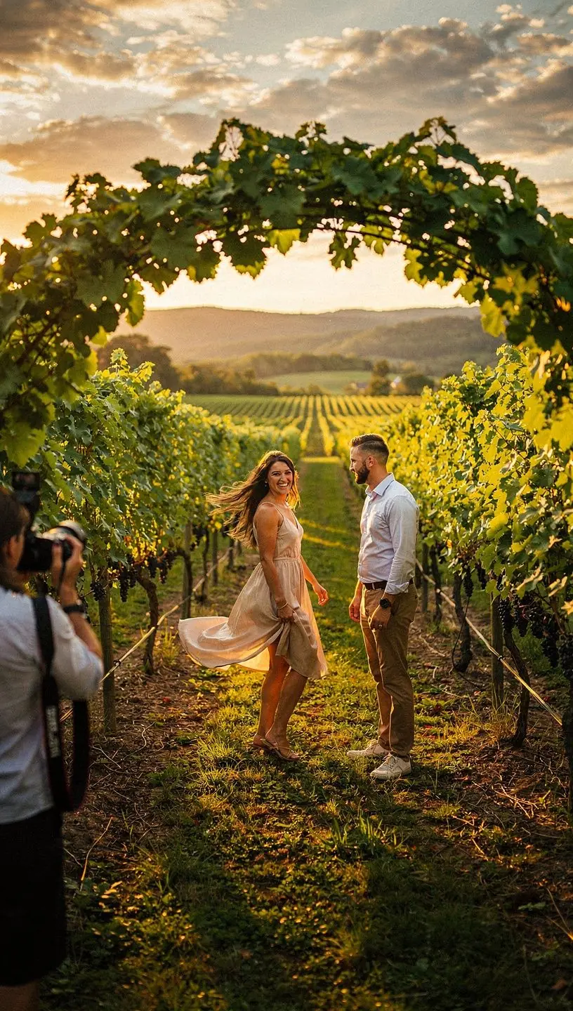 Традиционная американская ферма с деревянным домом и ухоженным садом.